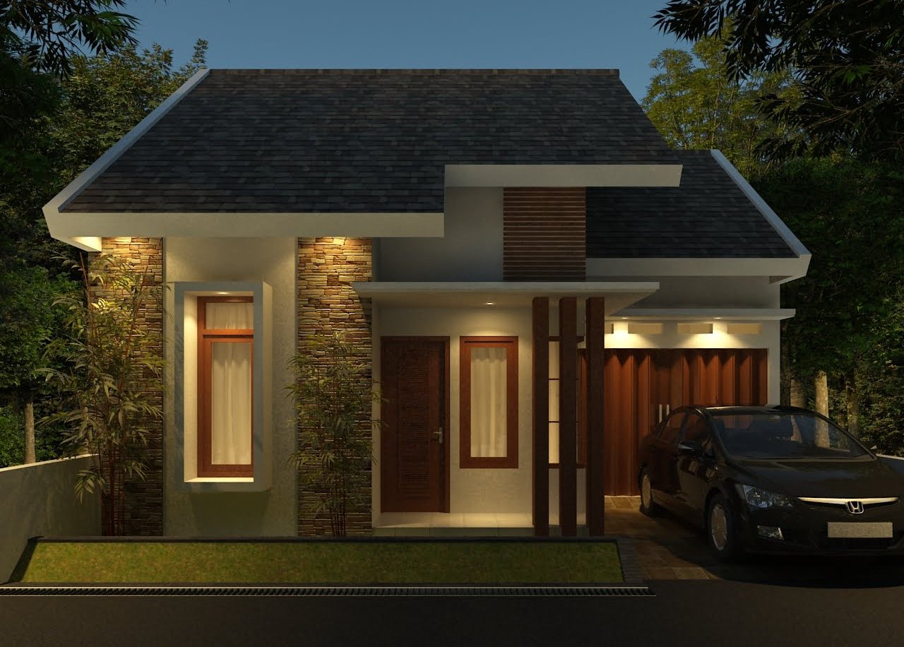 Desain Rumah  Minimalis  1  Lantai 