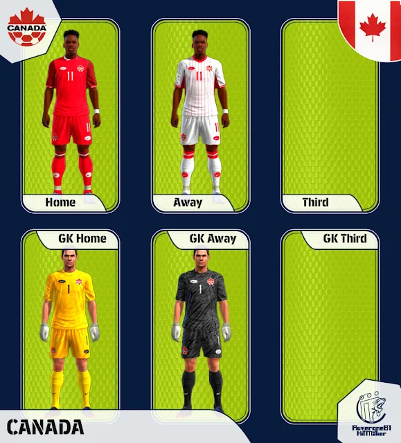 PES 2013 Canada 2024 Kits