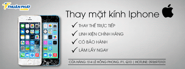 thay mặt kính iPhone 5s