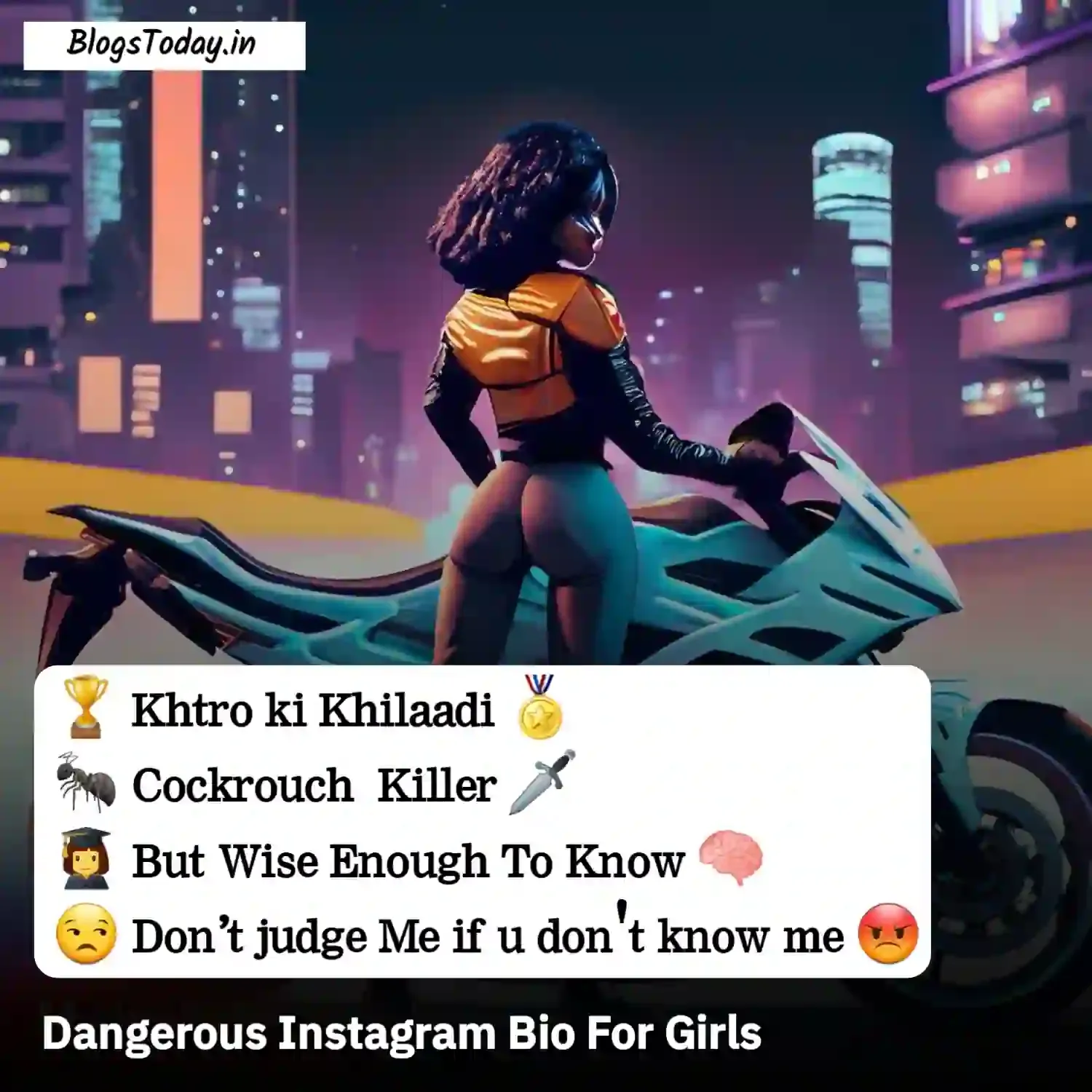 dangerous instagram bio for girls image 12