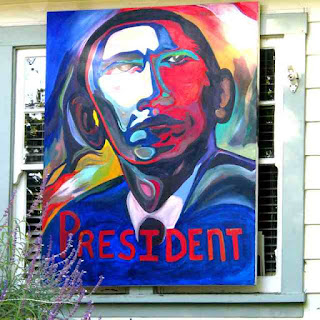 Obama President Painting