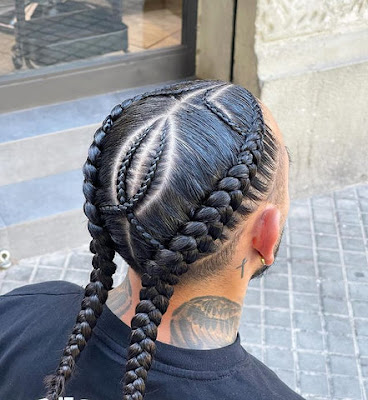 black male braids hairstyles 2022