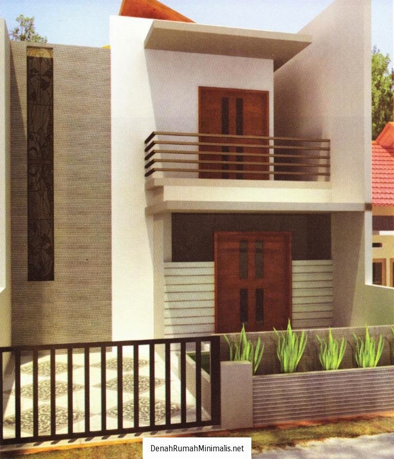 Desain Rumah  Minimalis  2  Lantai  Luas  Tanah  100M2 MODEL 