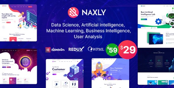 Data Science & Analytics Website Theme 