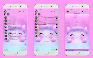 Unicorn Cute Theme For YOWhatsApp & Fouad WhatsApp By Leidiane