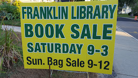 Library Book Sale weekend