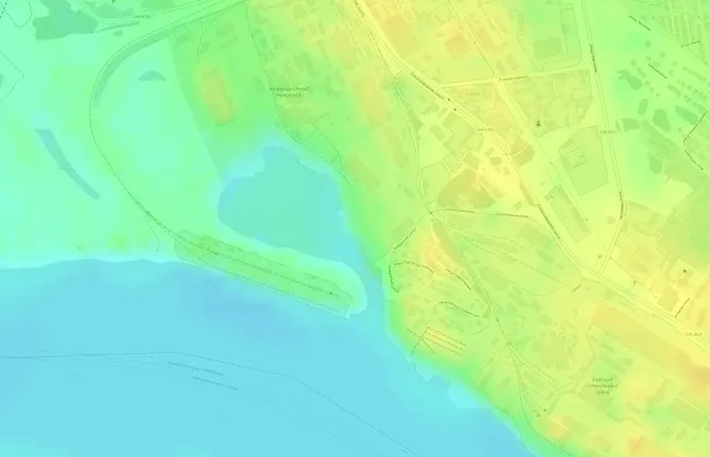 Фрагмент топографической карты