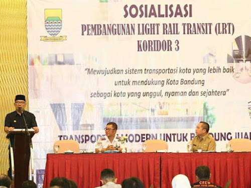 Sosialisasi LRT Kota Bandung Koridor 3