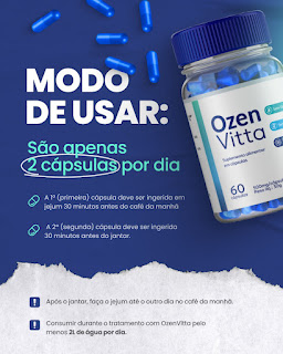 Ozen Vitta Funciona Mesmo