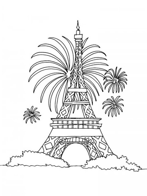 coloriage moyen format imprimer la tour