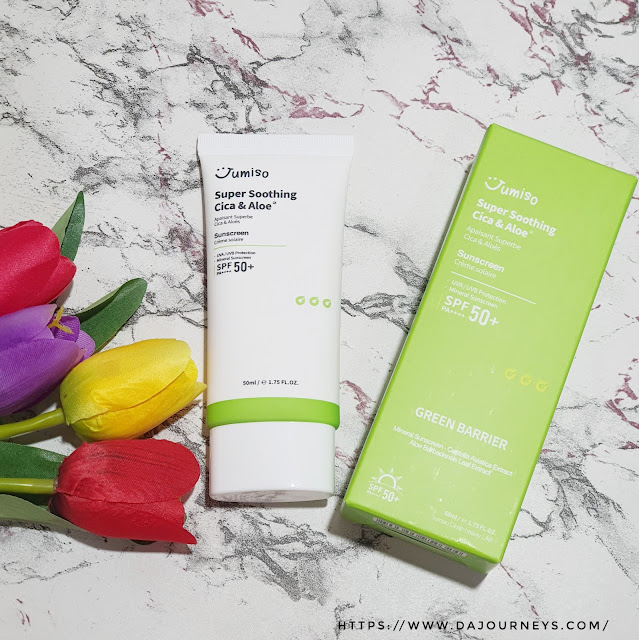 Review Jumiso Super Soothing Cica & Aloe Sunscreen