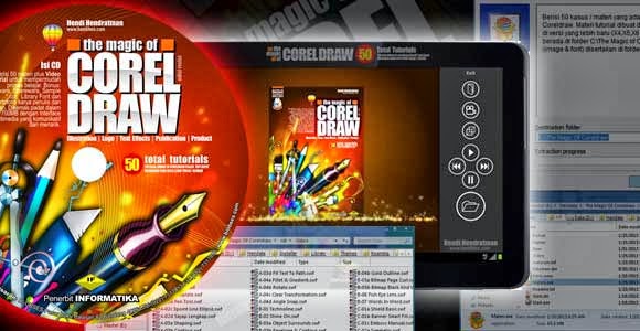 Buku Panduan Corel Draw  x4 x5  x6 Tutorial Corel Draw  