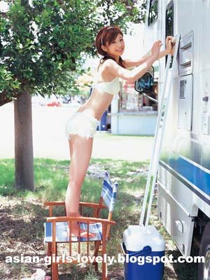 Yuko Ogura Sexy Bikini in Japan