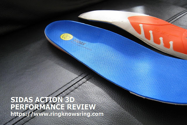 SIDAS INSOLE ACTION 3D : Review