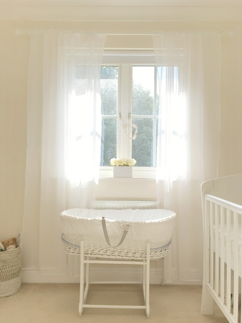 Gender neutral nursery inspiration, featuring neutral interiors styled with Disney themed characters and accessories