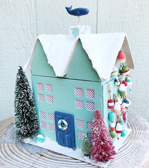 Blue Coastal Christmas Decorations