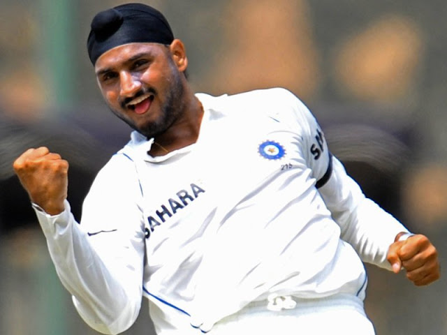 Harbhajan Singh smiling