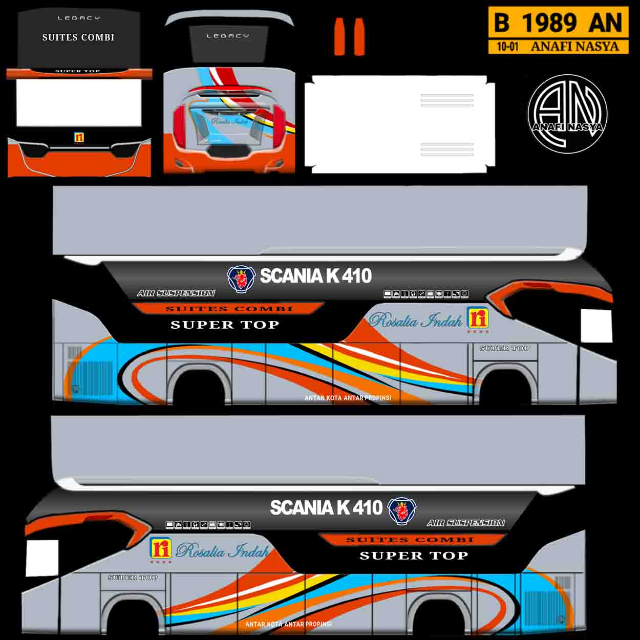 livery bussid standar srikandi shd