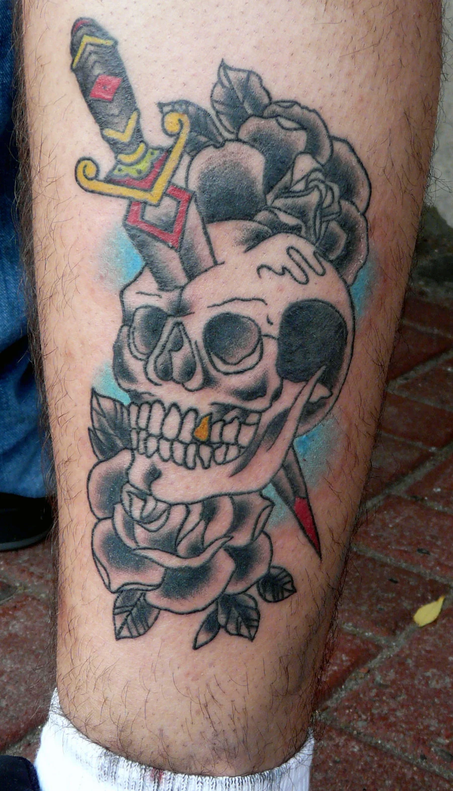 Tatuajes de Calaveras y Dagas