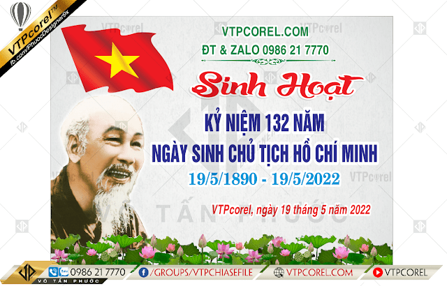 Sinh hoạt kỷ niệm 132 năm ngày sinh chủ tịch Hồ Chí Minh