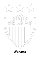 Necaxa para colorear