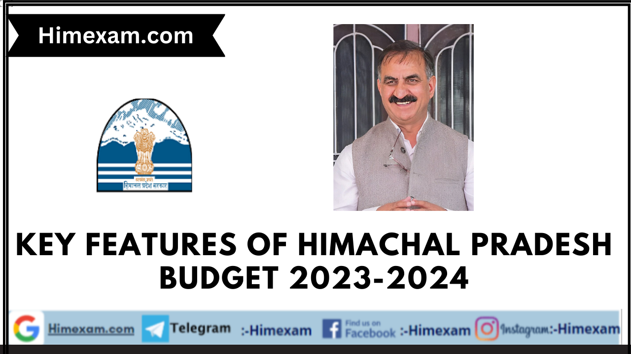 Key Features of Himachal Pradesh Budget  2023-2024