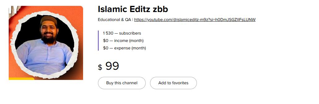 Buy a YouTube Channel for $100: Best Deals and Opportunities LIST