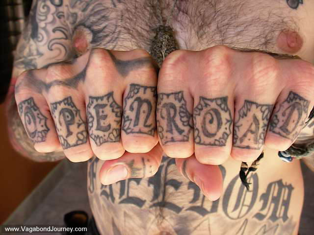 Knuckle Tattoos