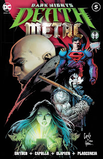 Se agrega el #05 de la serie principal del evento de Dark Nights: Death Metal gracias a la alianza entre 9 Reinos y el Rincón Geek.