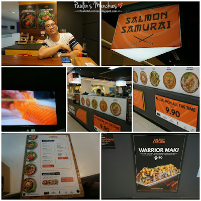 Salmon Samurai at 100AM Mall Tanjong Pagar - Paulin's Munchies
