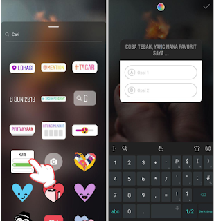 Cara Mudah Membuat Stiker Kuis di Instagram
