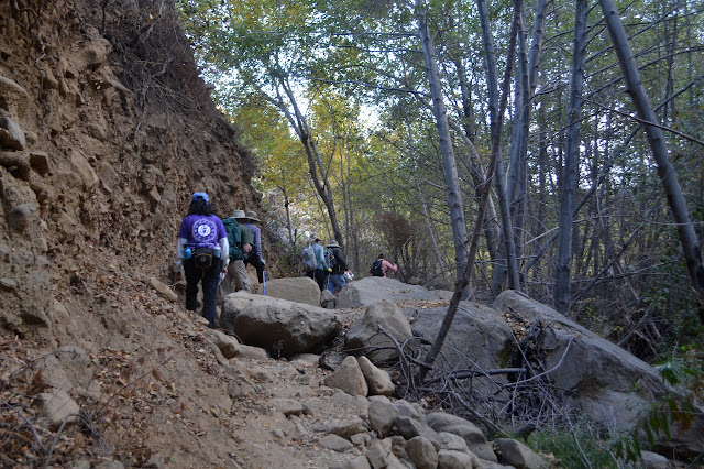 rocky mess of a trail