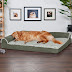  Upgrade Your Pup's Sleeping Experience with Furhaven Dog Bed's Soft Plush and Easy-to-Wash Cover