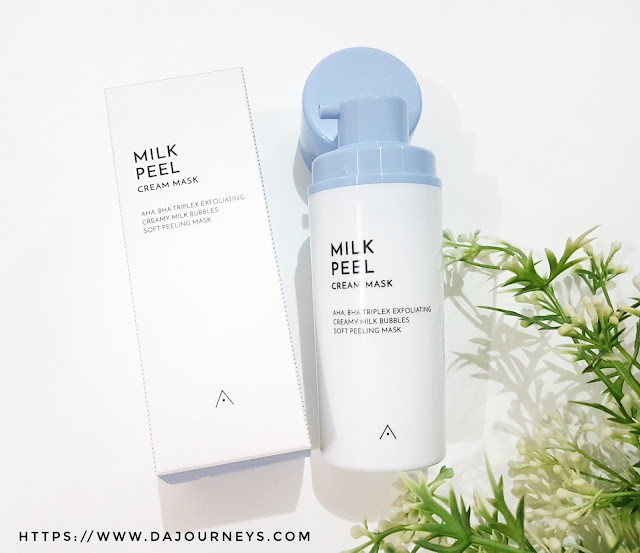 Review Althea Korea's Milk Peel Cream Mask