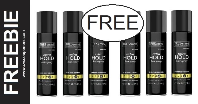 FREE Tresemme Hair Spray CVS Deal