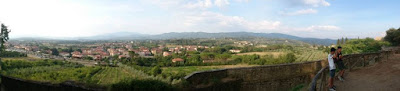 Vistas desde Arezzo.