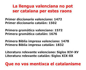llengua valenciana, no dialecte del català