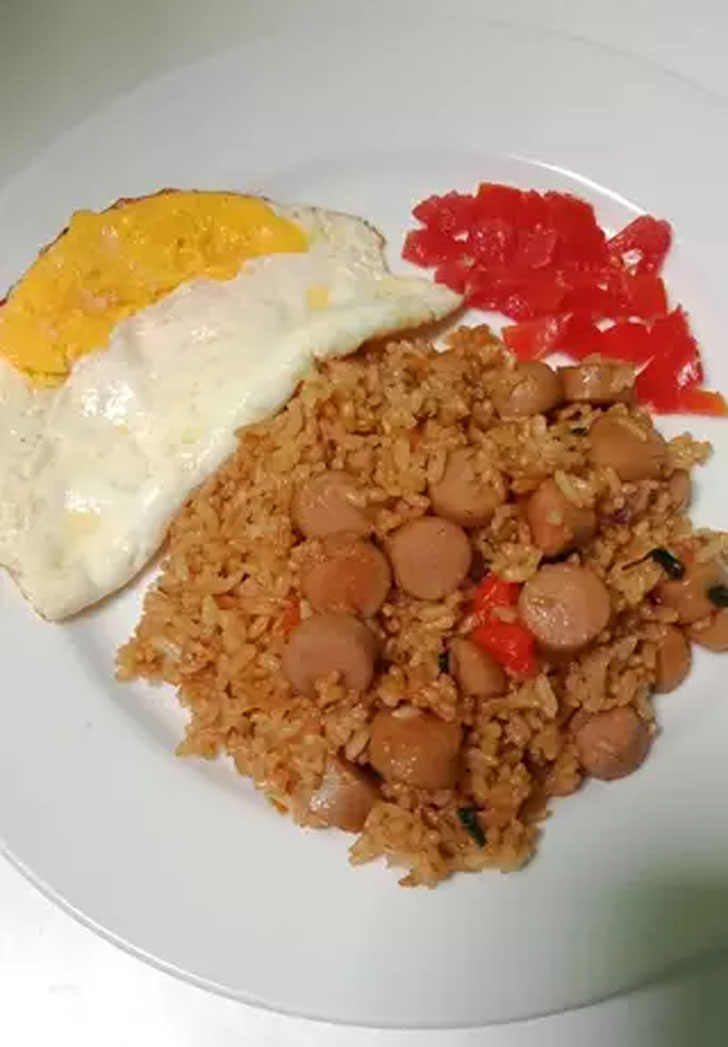 Resep Nasi Goreng Jawa Sosis Telor