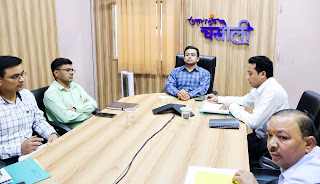 चमोली खबर : जिलाधिकारी हिमांशु खुराना ने निराश्रित गोवंशों के निर्माणाधीन सदनों के कार्य में तेजी लाने के दिए निर्देश कर्णप्रयाग ईओ का रोका वेतन