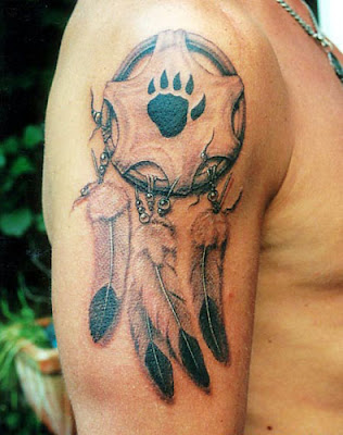 Cherokee popular tattoos because they represent the Cherokee tribe