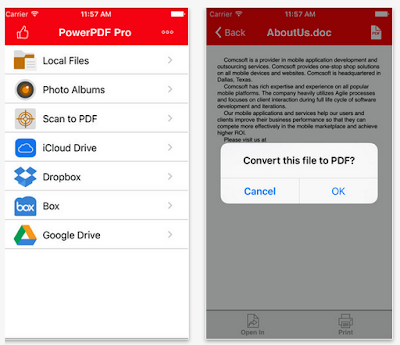 How to Make PDF on iPhone X, iPhone 8, iPhone 7 or iPad