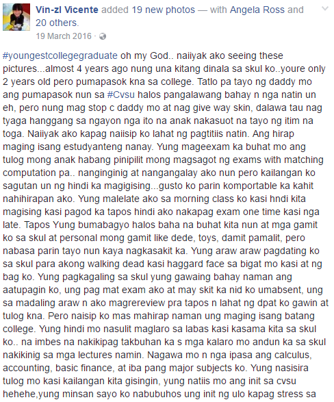 ‘Batang Ina’ Was Able to Graduate From College Despite Having a Child at a Young Age! Now She Is an Inspiration to Thousands of Young Mothers! Find out How Here!