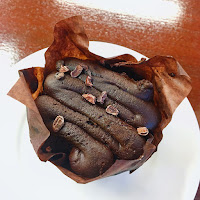 Quay Coop vegan chocolate muffin
