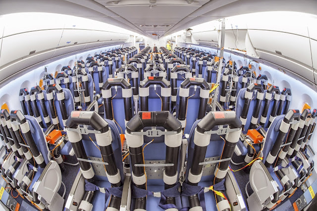 Economy Class Seat Configuration in A350-900 XWB