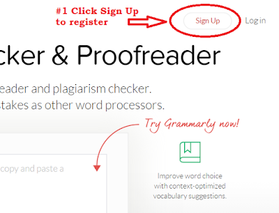 Grammarly signup for affiliates
