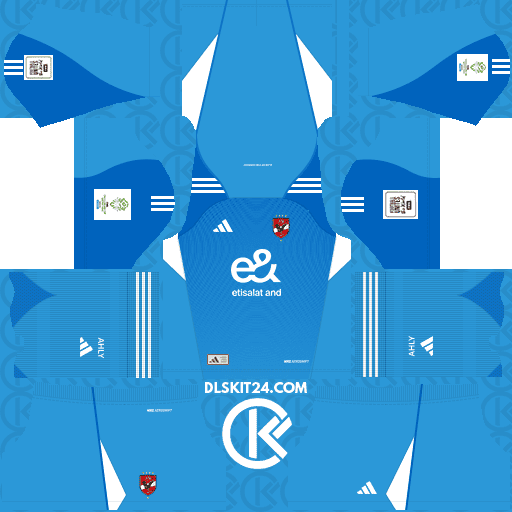 AL Ahly SC DLS Kits 2025-2026 Adidas - Dream League Soccer Kits 2026 (Goalkeeper Away)