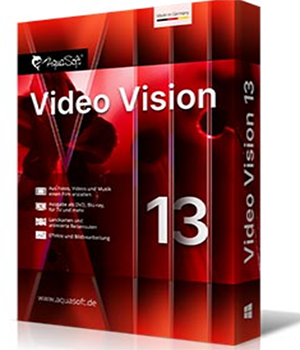 AquaSoft Video Vision 13.2.05 poster box cover