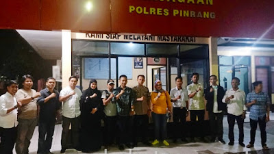 Sekretariat KNPI Pinrang Disegal Dan Di Coret Coret, Pengurus Melapor,!