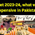 Recent budget of Pakistan 2023 