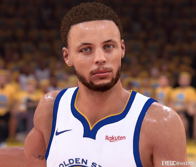 NBA 2K19 Stephen Curry Cyberface